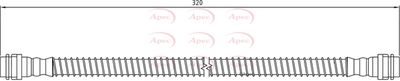 APEC Brake Hose HOS4165
