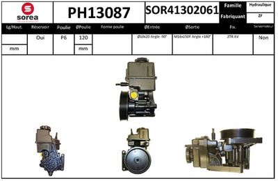 HYDRAULIKPUMPE LENKUNG EAI PH13087
