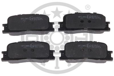 Комплект тормозных колодок, дисковый тормоз OPTIMAL BP-12412 для TOYOTA WISH