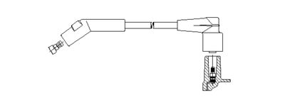 Провод зажигания BREMI 489/32 для DAEWOO LANOS