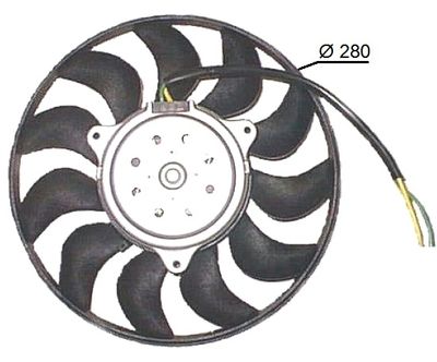 NRF 47616 Вентилятор системи охолодження двигуна 