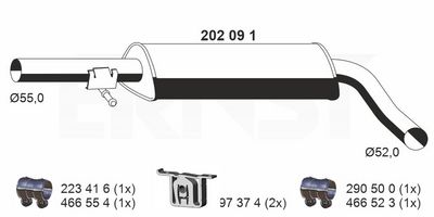 MITTELSCHALLDäMPFER