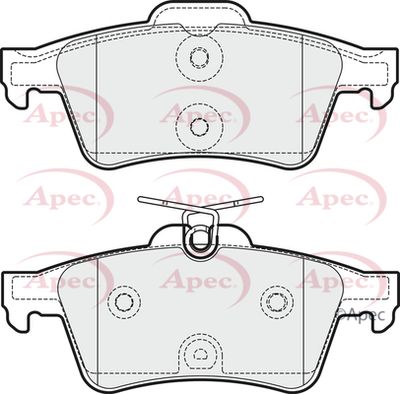 Brake Pad Set APEC PAD1818