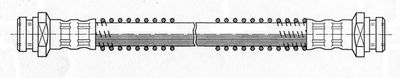 CEF 510874 Тормозной шланг для MITSUBISHI PAJERO I Canvas Top (L04_G)