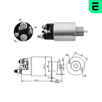 SOLENOID ELECTROMOTOR
