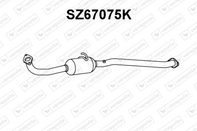Катализатор VENEPORTE SZ67075K для SUZUKI SWIFT