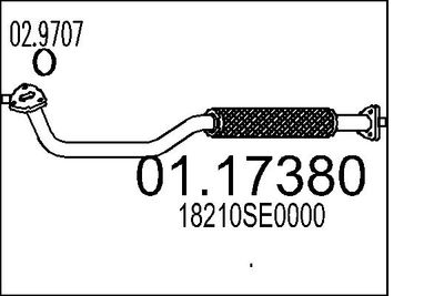 RACORD EVACUARE MTS 0117380