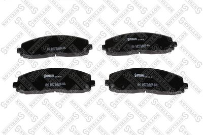 Комплект тормозных колодок, дисковый тормоз STELLOX 000 405-SX для LANCIA VOYAGER