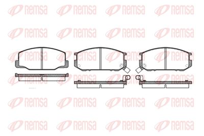 Комплект тормозных колодок, дисковый тормоз KAWE 0152 02 для LOTUS EXCEL