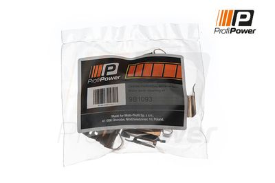 Комплектующие, колодки дискового тормоза ProfiPower 9B1093