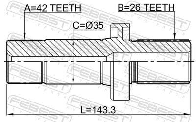 PLANETARA FEBEST 2312TRT5RH 1