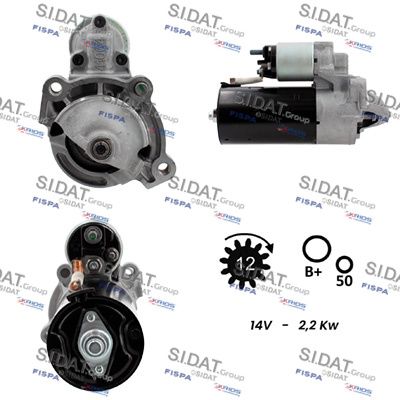 STARTER FISPA S12BH0743