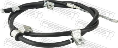 Тросик, cтояночный тормоз FEBEST 04100-KH4RH для MITSUBISHI PAJERO