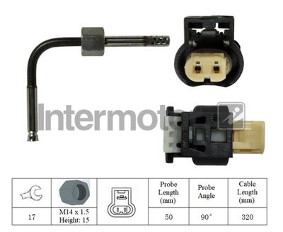 Sensor, exhaust gas temperature Intermotor 27086