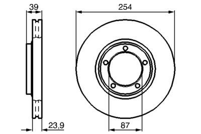 Brake Disc 0 986 478 714