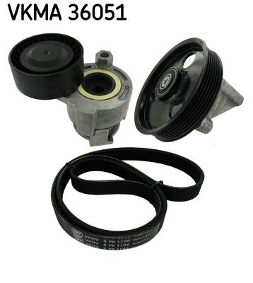Поликлиновой ременный комплект VKMA 36051