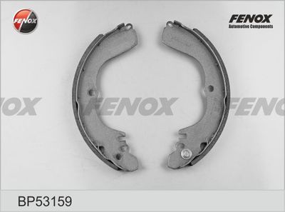 Комплект тормозных колодок FENOX BP53159 для MITSUBISHI SPACE