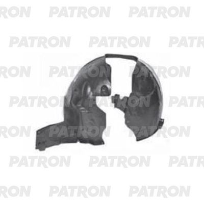 Обшивка, колесная ниша PATRON P72-2070AL для PEUGEOT PARTNER