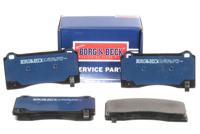 комплект спирачно феродо, дискови спирачки BORG & BECK BBP2824