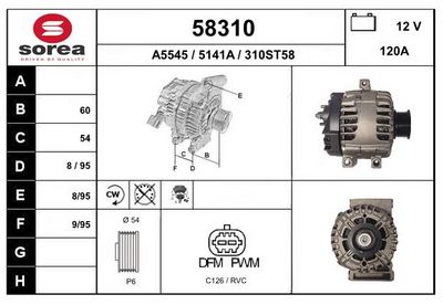 GENERATOR EAI 58310