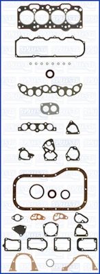 Комплект прокладок, двигатель AJUSA 5011770B для FIAT UNO