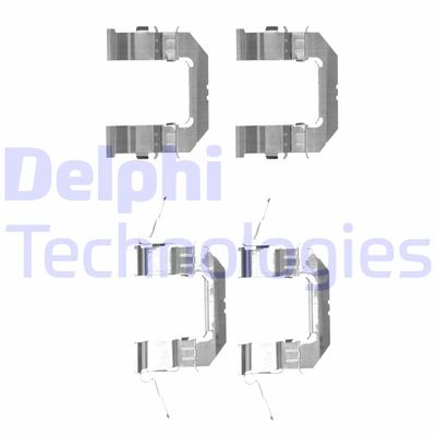 DELPHI LX0529 Комплектуючі дискового гальмівного механізму для INFINITI (Инфинити)