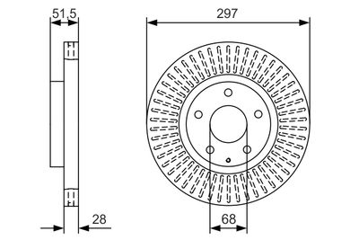 DISC FRANA BOSCH 0986479B15 4