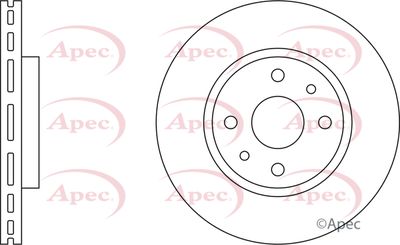 Brake Disc APEC DSK822