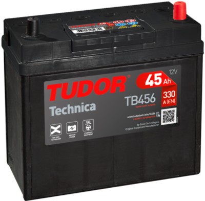 Стартерная аккумуляторная батарея TUDOR TB456 для TOYOTA VISTA