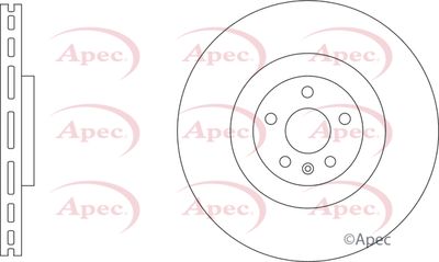 Brake Disc APEC DSK3394