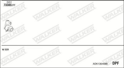 SISTEM DE ESAPAMENT WALKER ADK136468B