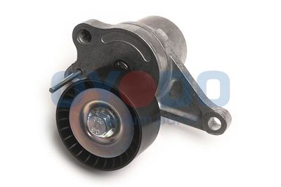 Įtempiklio svirtis, V formos rumbuotas diržas