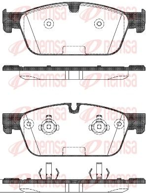 Brake Pad Set, disc brake 1511.00