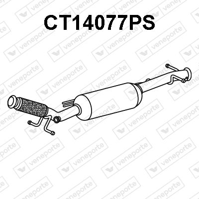 Катализатор СКВ VENEPORTE CT14077PS для CITROËN JUMPY