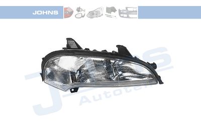 Основная фара JOHNS 55 35 10 для OPEL TIGRA