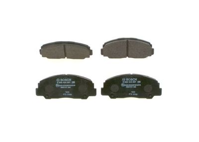 Комплект тормозных колодок, дисковый тормоз BOSCH 0 986 424 297 для DAIHATSU RUGGER