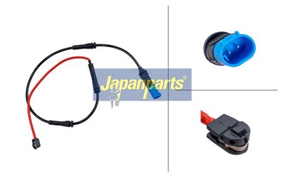 JAPANPARTS Įspėjimo kontaktas, stabdžių trinkelių susidėvėjimas