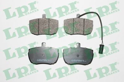 Комплект тормозных колодок, дисковый тормоз LPR 05P590 для ROVER 2000-3500