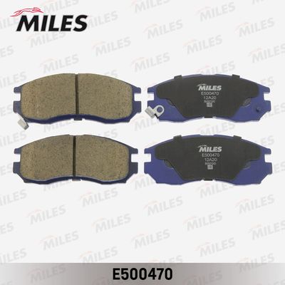 Комплект тормозных колодок, дисковый тормоз MILES E500470 для MITSUBISHI SANTAMO