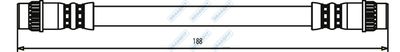 APEC Brake Hose BHO4067