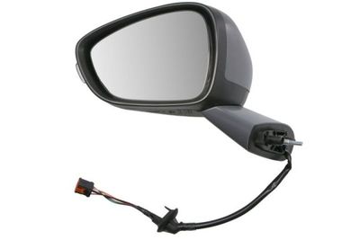 Zijspiegel Links (elektrisch, in reliëf, met verwarming, under-coated, met indicator) past: CITROEN C4 GRAND PICASSO II, C4 SPACETOURER 02.13-