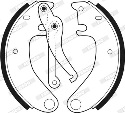 BREMSBACKENSATZ FERODO FSB50 2