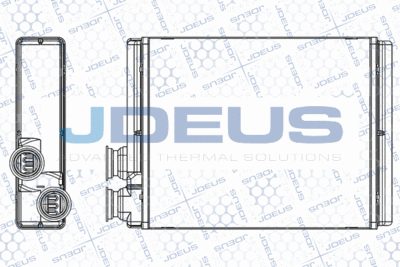 Теплообменник, отопление салона JDEUS M-2070090 для CITROËN DS3