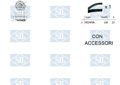 SET CUREA DE DISTRIBUTIE Saleri SIL TK1013 1