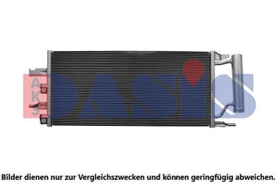 AKS DASIS 052035N Радиатор кондиционера  для BMW X1 (Бмв X1)