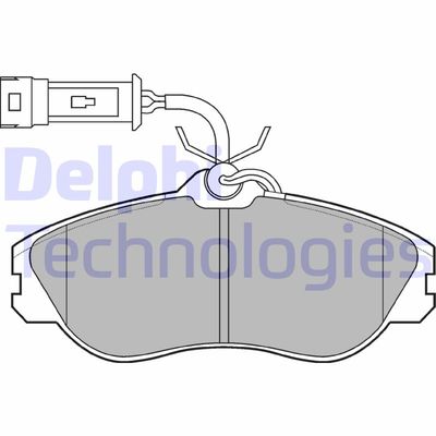 DELPHI LP706 Тормозные колодки и сигнализаторы  для AUDI CABRIOLET (Ауди Кабриолет)
