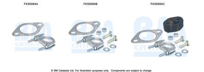 Монтажен комплект, изпускателна тръба BM Catalysts FK50084