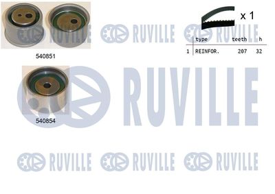 Комплект ремня ГРМ RUVILLE 550412 для HYUNDAI TUCSON