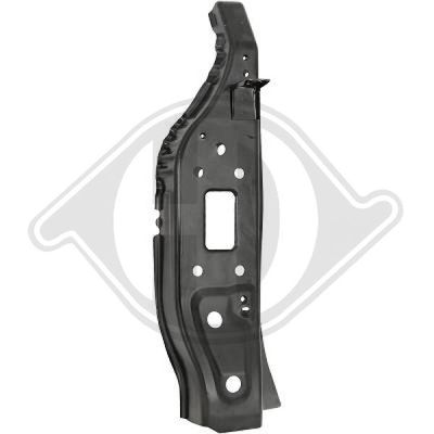 Облицовка передка DIEDERICHS 5830016 для MITSUBISHI MIRAGE