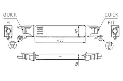 Интеркулер HART 613 035
